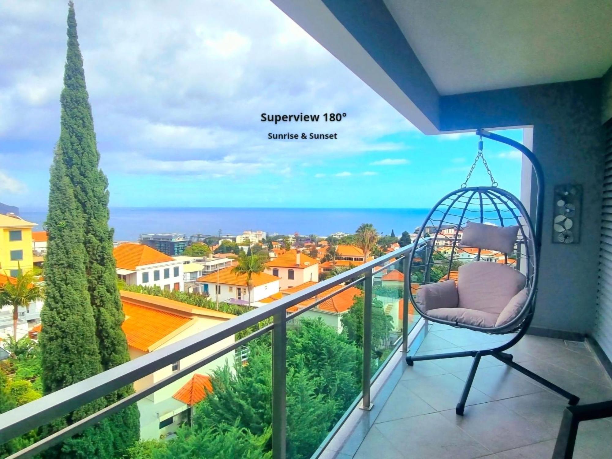 Апартаменты Panoramic Sunrise And Sunset Views, 5 Min From Funchal, Perfect Getaway For Travelers Экстерьер фото
